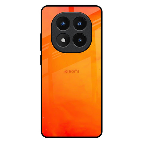 Tangy Orange Redmi Note 14 Pro Plus 5G Glass Back Cover Online