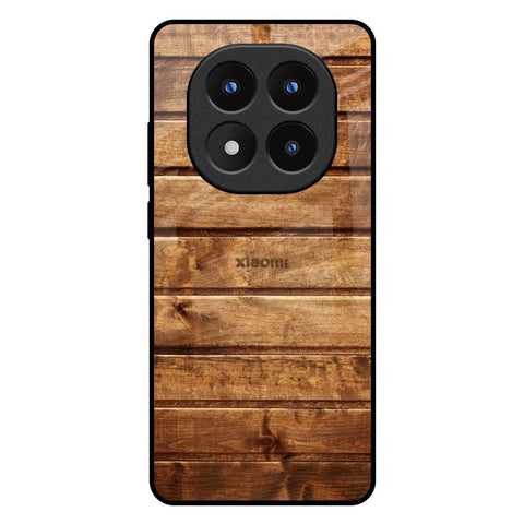 Wooden Planks Redmi Note 14 Pro Plus 5G Glass Back Cover Online