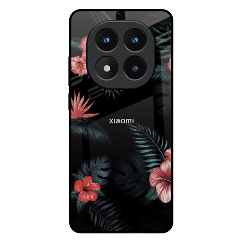 Tropical Art Flower Redmi Note 14 Pro Plus 5G Glass Back Cover Online