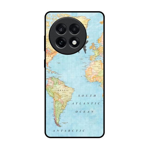 Travel Map OnePlus 13R 5G Glass Back Cover Online