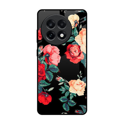 Floral Bunch OnePlus 13R 5G Glass Back Cover Online