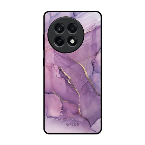 Purple Gold Marble OnePlus 13R 5G Glass Back Cover Online