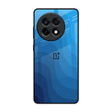 Blue Wave Abstract OnePlus 13R 5G Glass Back Cover Online