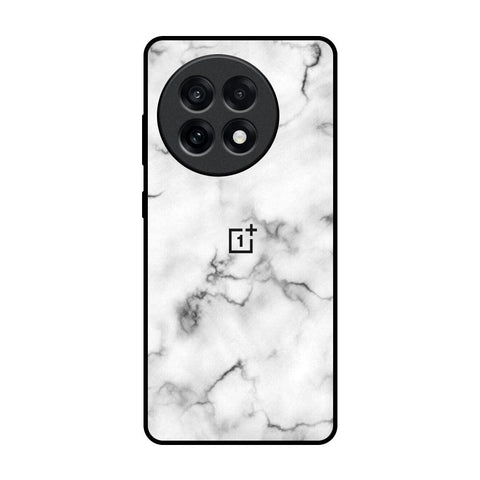 Satin White Marble OnePlus 13R 5G Glass Back Cover Online