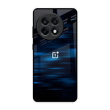 Blue Rough Abstract OnePlus 13R 5G Glass Back Cover Online