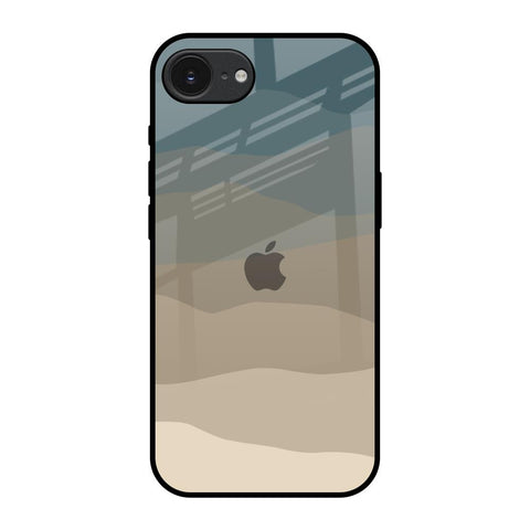 Abstract Mountain Pattern Apple iPhone 16e Glass Back Cover Online