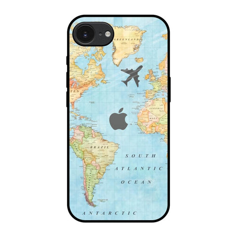 Fly Around The World Apple iPhone 16e Glass Back Cover Online