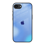 Vibrant Blue Texture Apple iPhone 16e Glass Back Cover Online