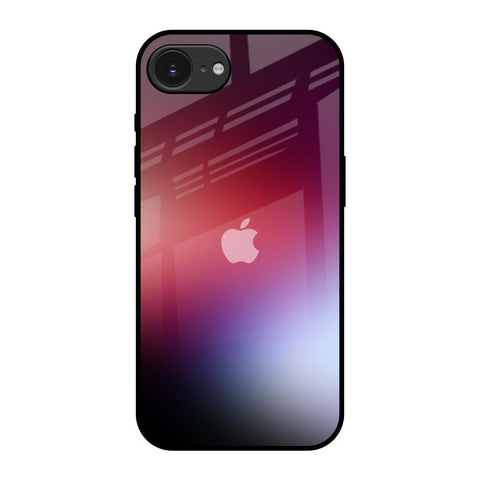 Gaussian Red Apple iPhone 16e Glass Back Cover Online