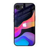 Colorful Fluid Apple iPhone 16e Glass Back Cover Online