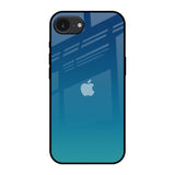 Celestial Blue Apple iPhone 16e Glass Back Cover Online