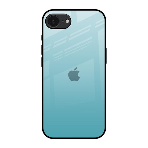 Arctic Blue Apple iPhone 16e Glass Back Cover Online