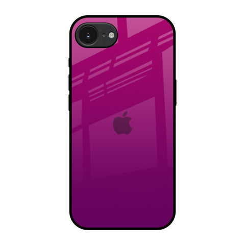 Magenta Gradient Apple iPhone 16e Glass Back Cover Online