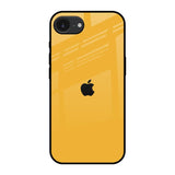 Fluorescent Yellow Apple iPhone 16e Glass Back Cover Online