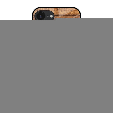 Wooden Planks Apple iPhone 16e Glass Back Cover Online