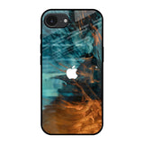 Golden Splash Apple iPhone 16e Glass Back Cover Online