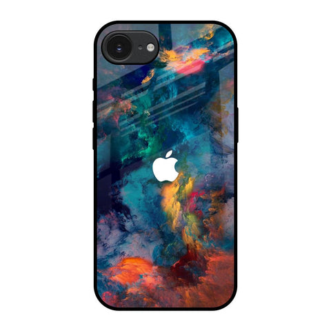 Colored Storm Apple iPhone 16e Glass Back Cover Online