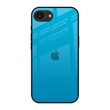 Blue Aqua Apple iPhone 16e Glass Back Cover Online