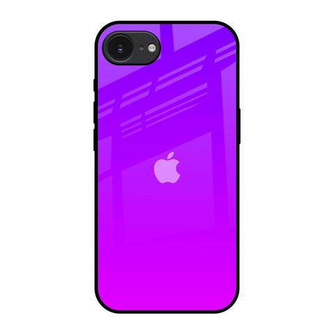 Purple Pink Apple iPhone 16e Glass Back Cover Online