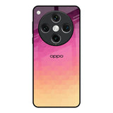 Geometric Pink Diamond Oppo Find x8 Pro Glass Back Cover Online