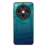 Green Triangle Pattern Oppo Find x8 Pro Glass Back Cover Online