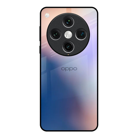 Blue Mauve Gradient Oppo Find x8 Pro Glass Back Cover Online