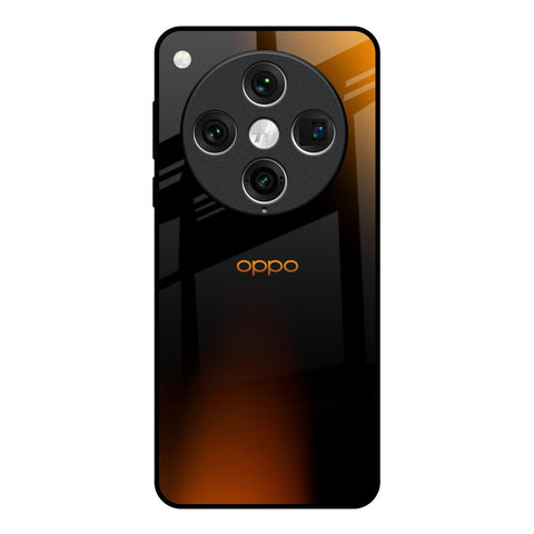 Orange Black Fusion Oppo Find x8 Pro Glass Back Cover Online