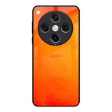 Tangy Orange Oppo Find x8 Pro Glass Back Cover Online