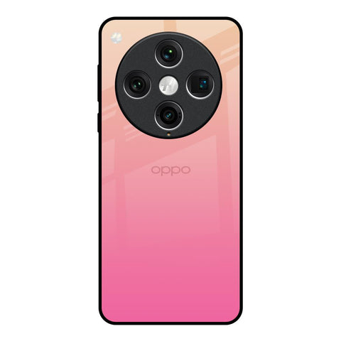 Pastel Pink Gradient Oppo Find x8 Pro Glass Back Cover Online