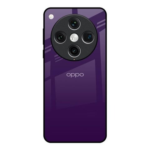 Dark Purple Oppo Find x8 Pro Glass Back Cover Online