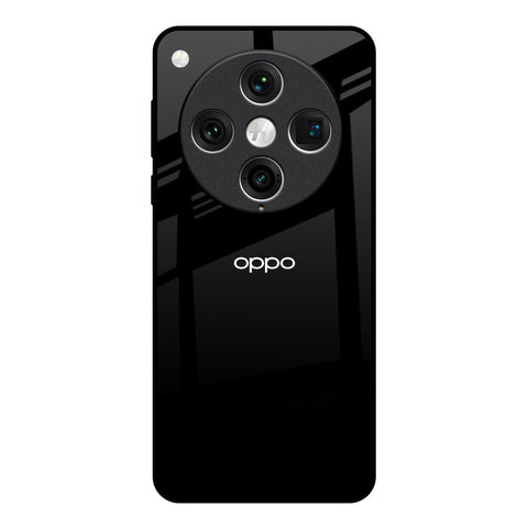 Jet Black Oppo Find x8 Pro Glass Back Cover Online