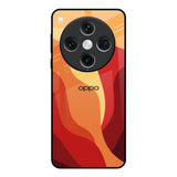 Magma Color Pattern Oppo Find x8 Pro Glass Back Cover Online