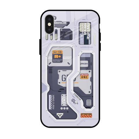 Tech Savvy iPhone X Glass Back Cover Online