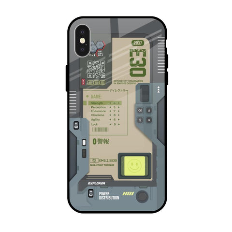 Art Station iPhone X Glass Back Cover Online