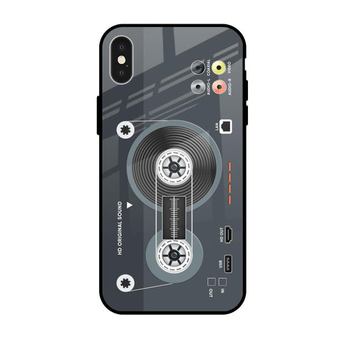 Retro Recorder iPhone X Glass Back Cover Online