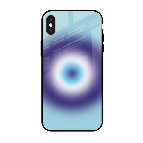 Evil Eye Art iPhone X Glass Back Cover Online