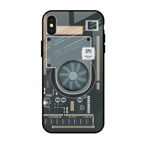 Motherboard Circuit iPhone X Glass Back Cover Online