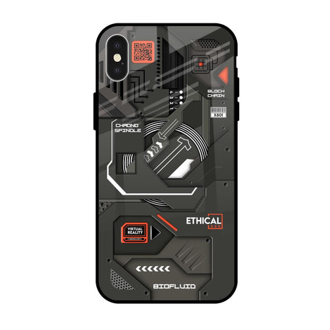 Tech Aesthetics iPhone X Glass Back Cover Online