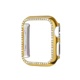 Gold Single Halo Crystal Bumper Case