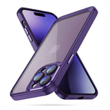 Deep Purple Hybrid Back Cover for iPhone