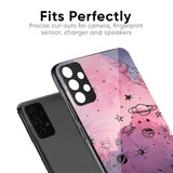 Space Doodles Glass Case for Oppo F27 Pro Plus