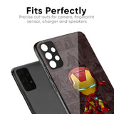 Angry Baby Super Hero Glass Case for Mi 14