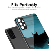 Cyan Bat Glass Case for Oppo F27 Pro Plus