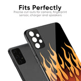 Fire Flame Glass Case for OnePlus 12R 5G