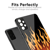 Fire Flame Glass Case for Samsung Galaxy A36 5G