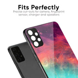 Colorful Aura Glass Case for Oppo F27 Pro Plus