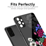 Rose Flower Bunch Art Glass Case for Oppo F27 Pro Plus