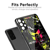 Astro Glitch Glass Case for Samsung Galaxy S25 5G