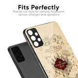 Magical Map Glass Case for Redmi Note 14 5G