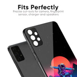 Retro Astronaut Glass Case for Oppo F27 Pro Plus